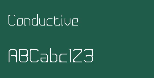 Conductive
