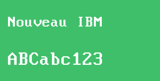 Nouveau IBM