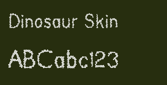 Dinosaur Skin