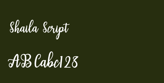 Shaila Script