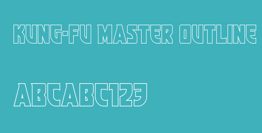 Kung-Fu Master Outline