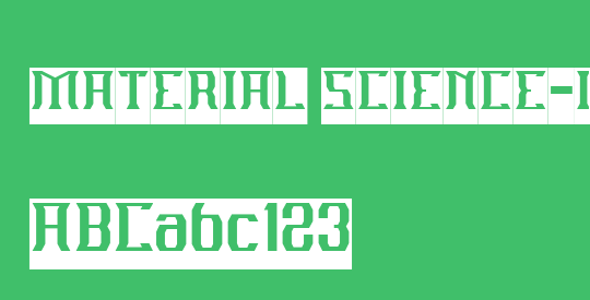 MATERIAL SCIENCE-Inverse