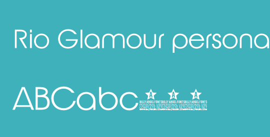 Rio Glamour personal use