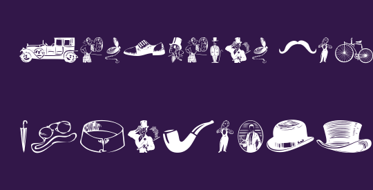Gentleman Icons