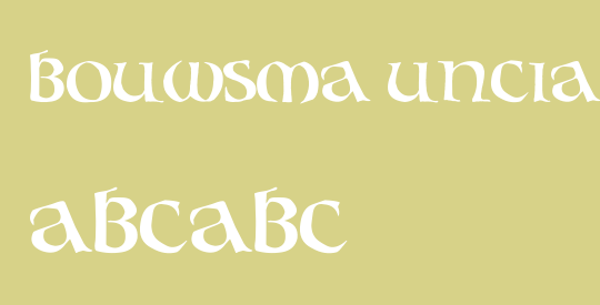 Bouwsma Uncial