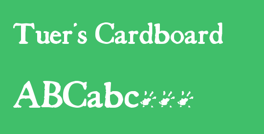 Tuer's Cardboard