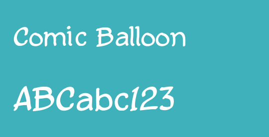 Comic Balloon