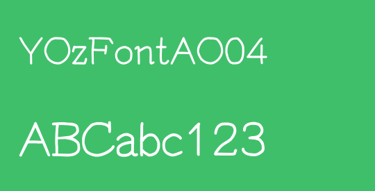 YOzFontAO04