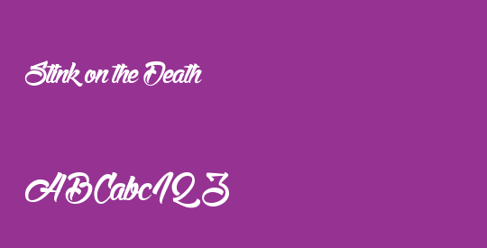 Stink on the Death