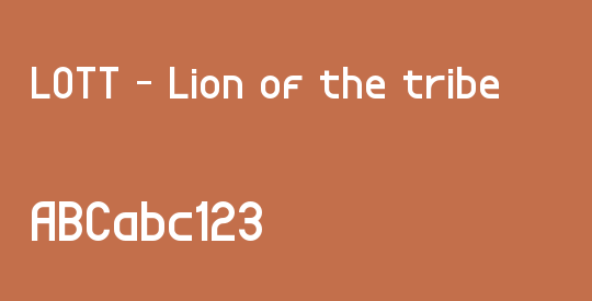 LOTT - Lion of the tribe