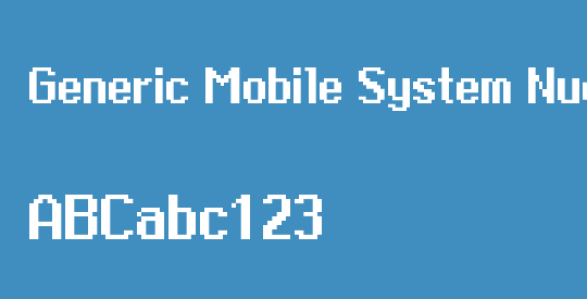 Generic Mobile System Nuevo