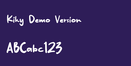 Kikyö Demo Version