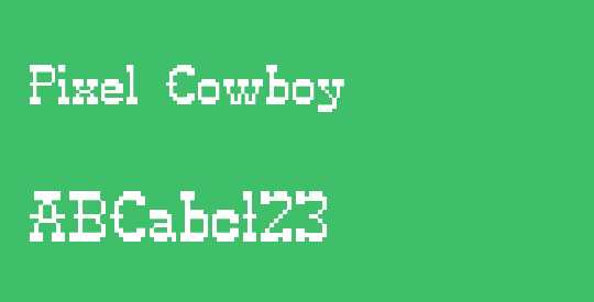 Pixel Cowboy