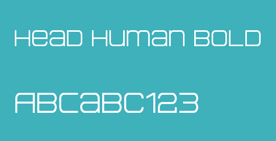 Head Human Bold