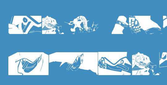 Kaku Dingbats One Piece Art One Piece Area