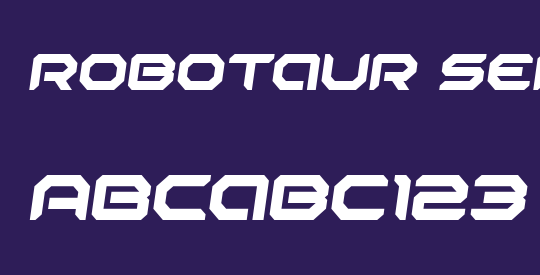 Robotaur Semi-Italic