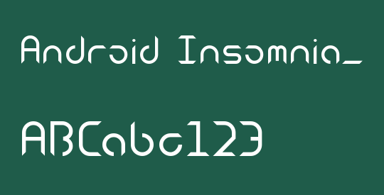 Android Insomnia_