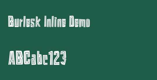 Burlesk Inline Demo