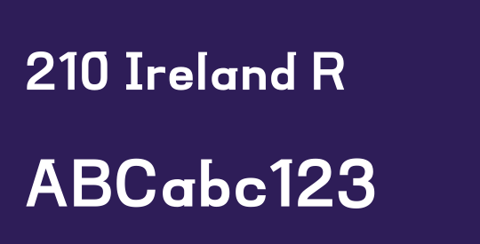 210 Ireland R