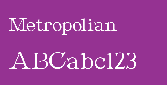 Metropolian
