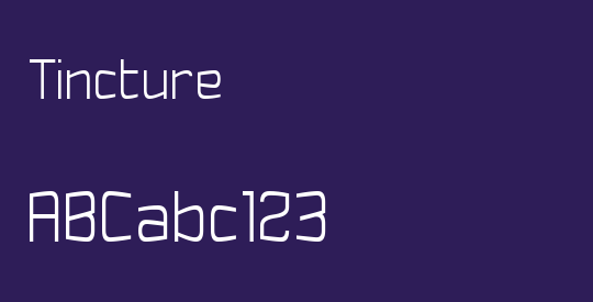 Tincture