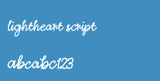 Lightheart Script