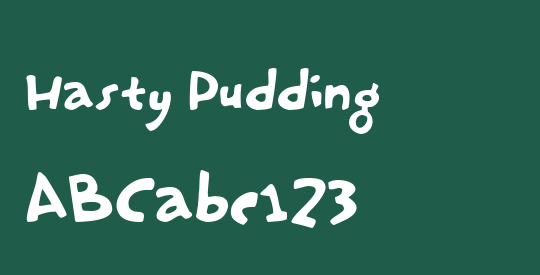 Hasty Pudding