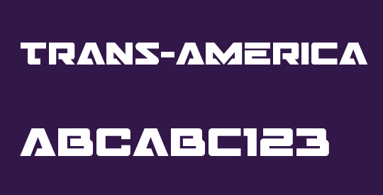 Trans-America Bold