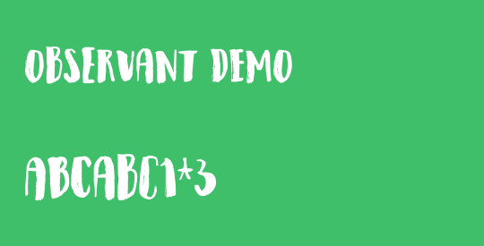 Observant DEMO