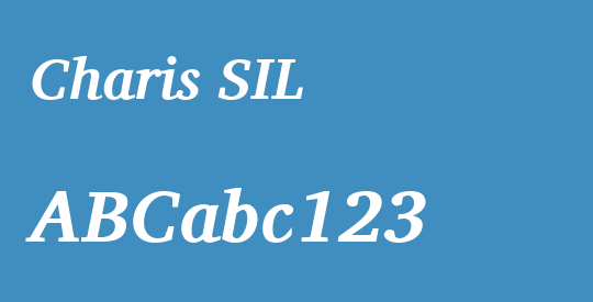 Charis SIL