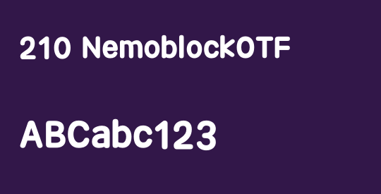 210 NemoblockOTF