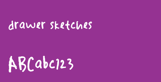 drawer sketches