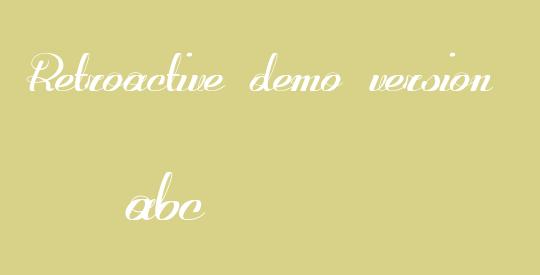Retroactive_demo-version