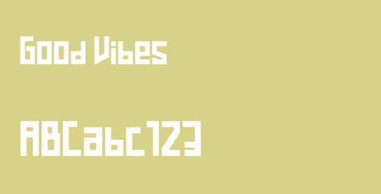 Good Vibes