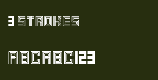3 Strokes