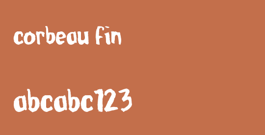 corbeau fin