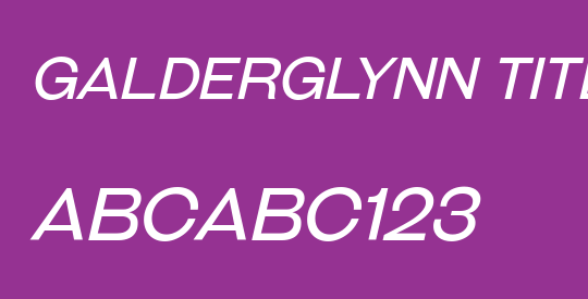Galderglynn Titling