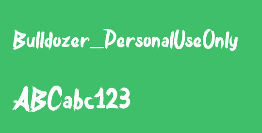 Bulldozer_PersonalUseOnly