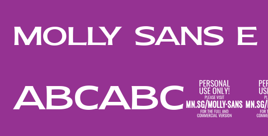 Molly Sans E PERSONAL