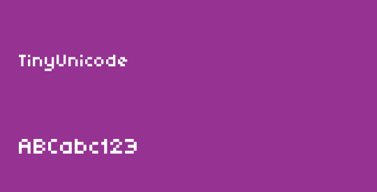 TinyUnicode