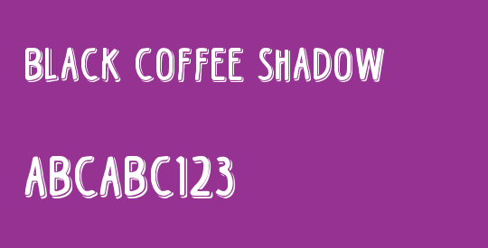 Black Coffee Shadow