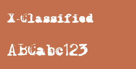 X-Classified