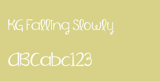 KG Falling Slowly