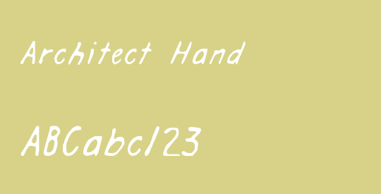 Architect Hand