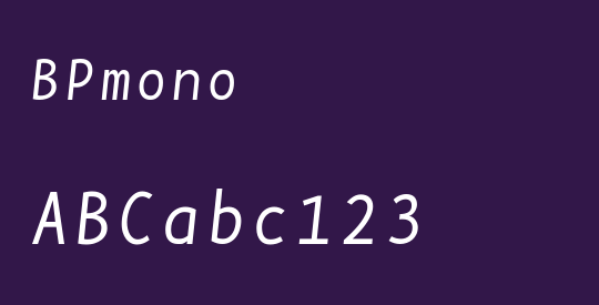 BPmono
