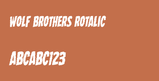 Wolf Brothers Rotalic