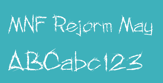 MNF Rejorm May