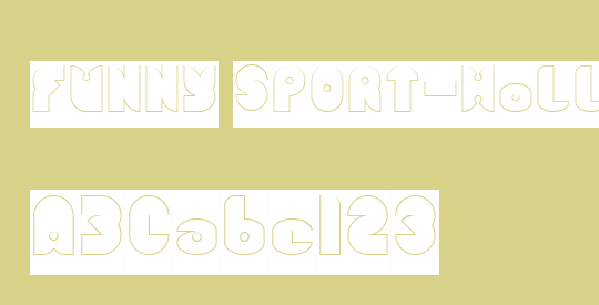 FUNNY SPORT-Hollow-Inverse