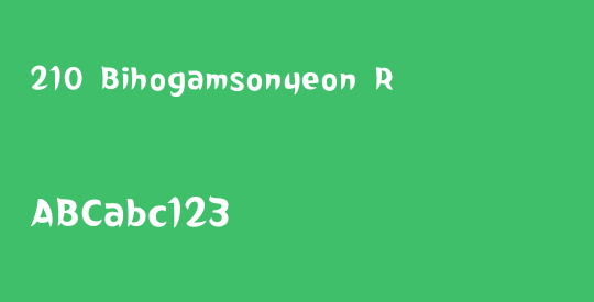 210 Bihogamsonyeon R