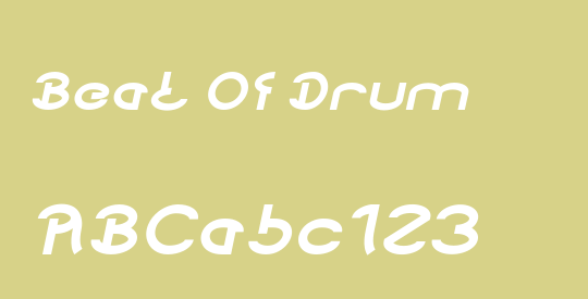 Beat Of Drum